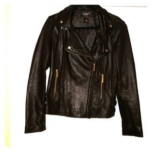 Leather Moto Jacket Victoria's Secret